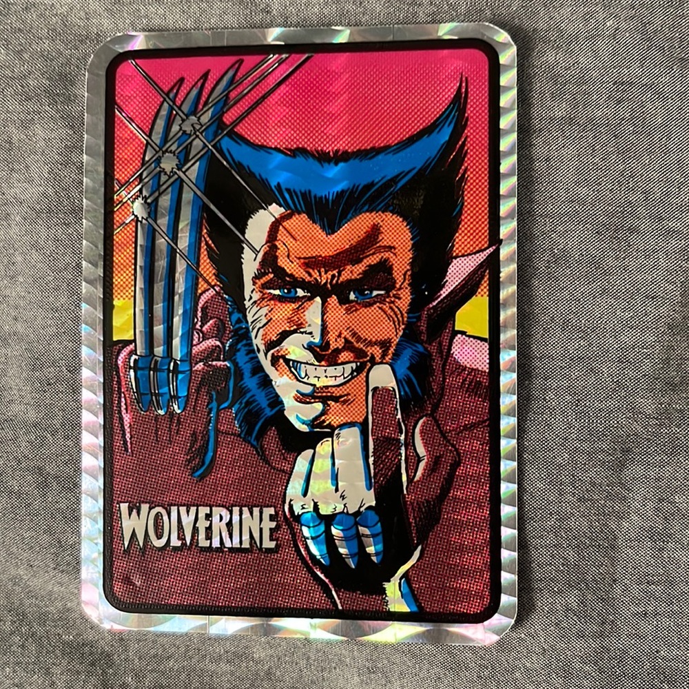 Wolverine holographic sticker from possibly the 90s